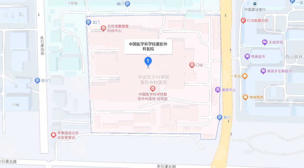 中國醫(yī)學科學院整形外科醫(yī)院地址