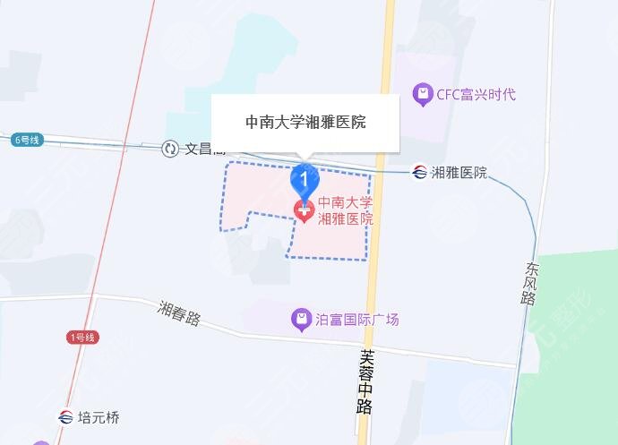 中南大學(xué)湘雅醫(yī)院地址