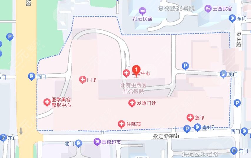 北京中西醫(yī)結(jié)合醫(yī)院地址