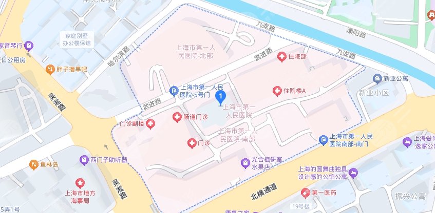 上海市第一人民醫(yī)院地址