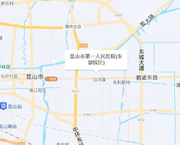昆山第一人民醫(yī)院地址
